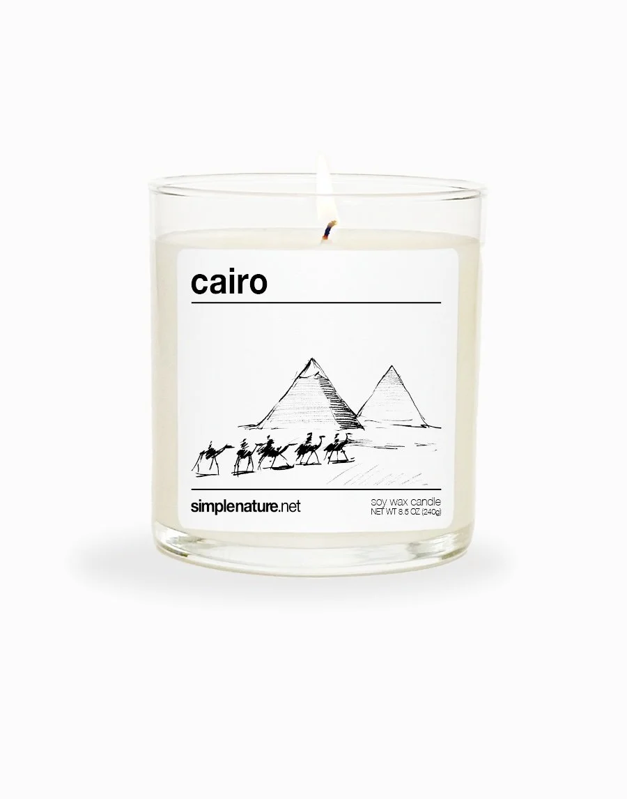 Mount Fuji Soy Wax Candle — simple nature candles